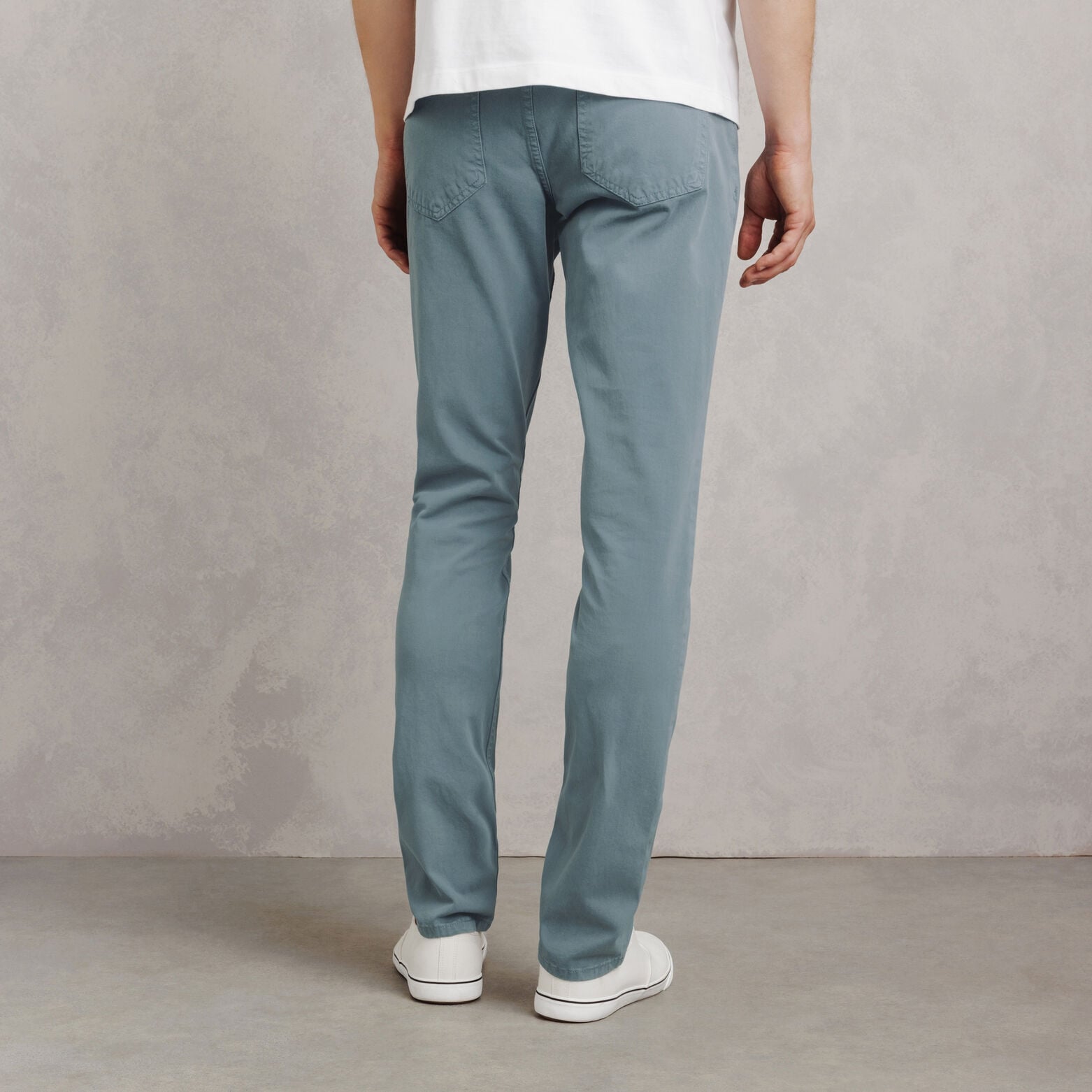 Pantalon 5 poches slim mati&egrave;re bi-stretch