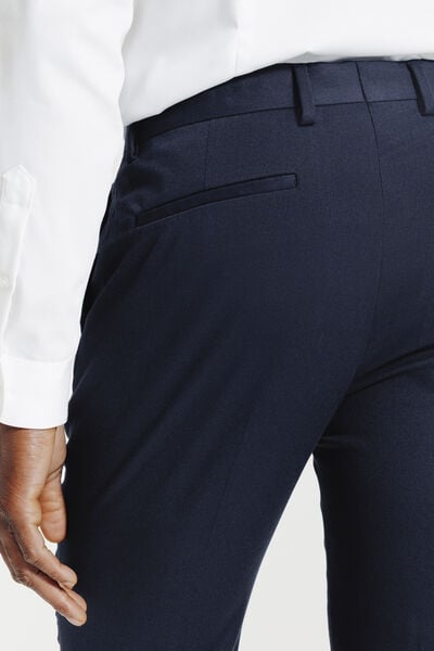 Pantalon de costume slim uni