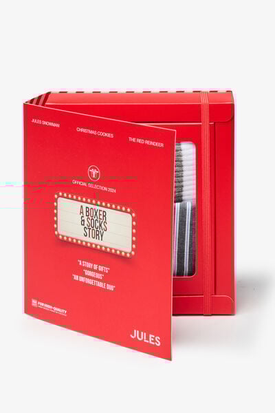 Coffret version anglaise caleçon et chaussettes