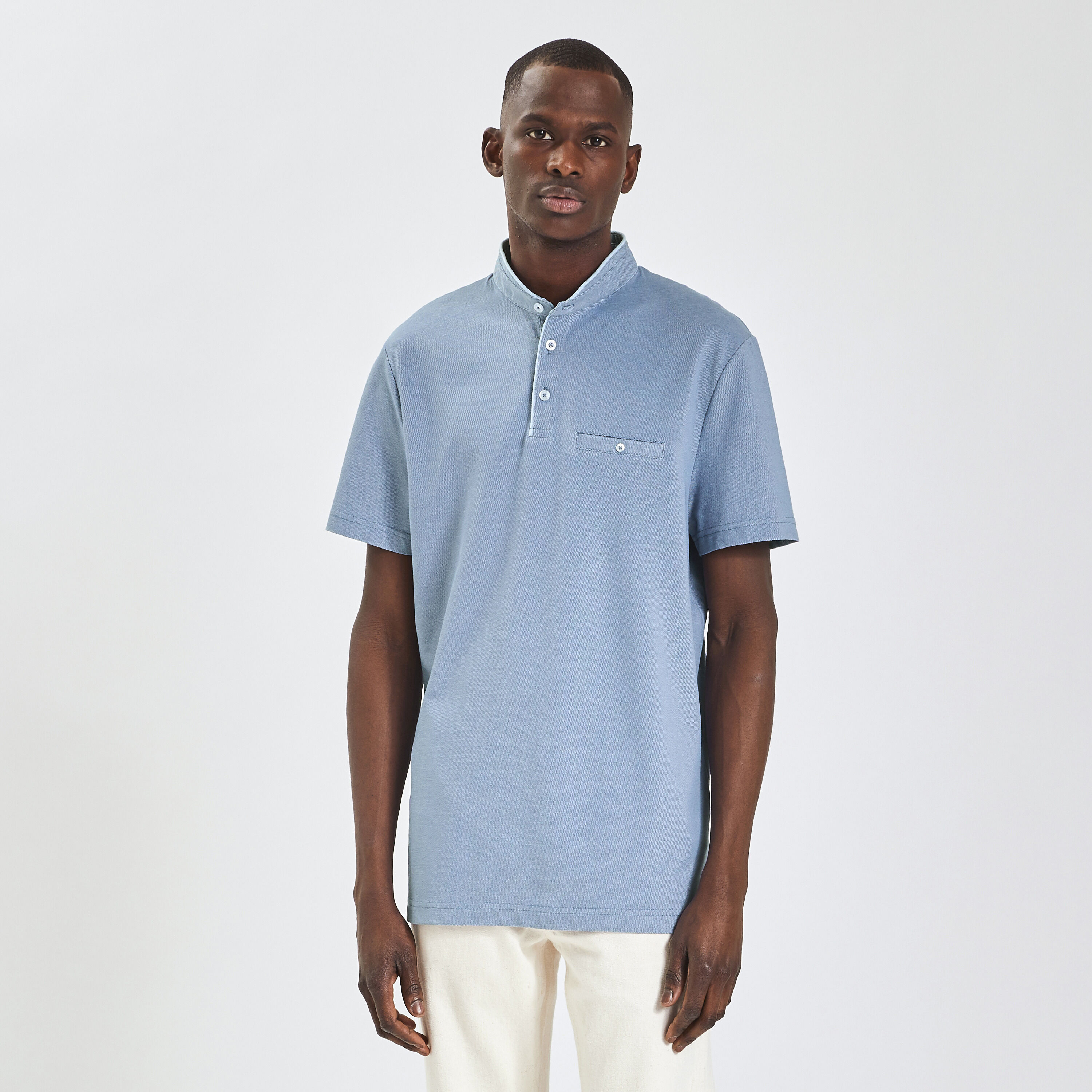 Polo shop mao kraag
