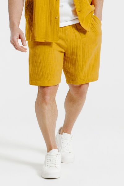 Short en gaze de coton