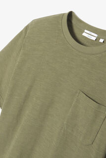 Tee shirt matière éponge col rond