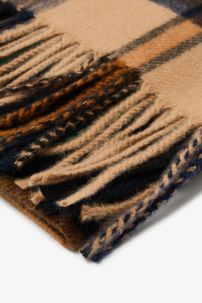 Echarpe à carreaux touché doux