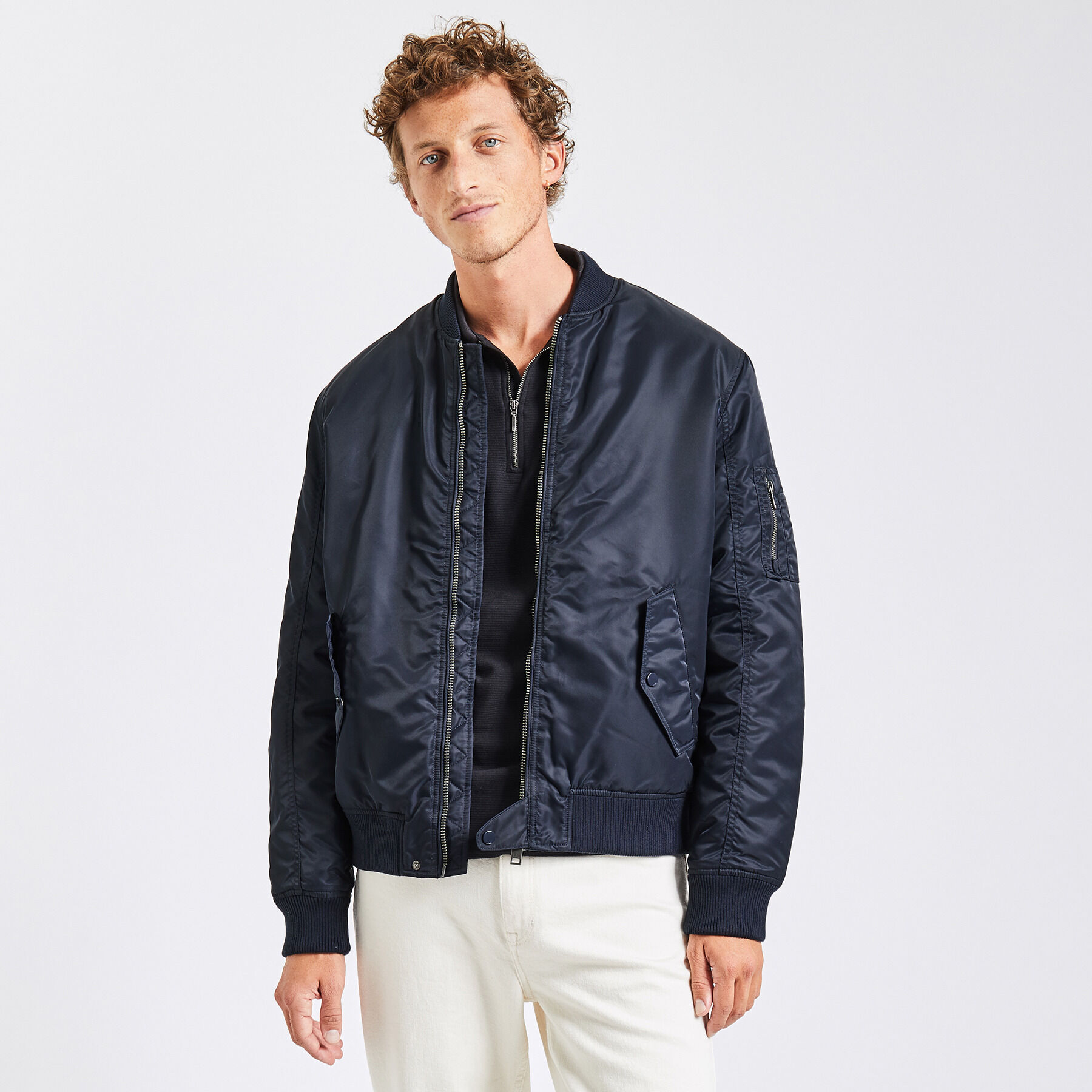 Bombers homme en coton Math  Von Dutch
