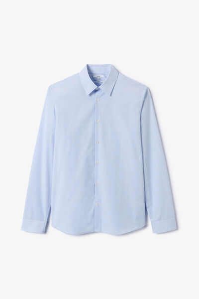 Chemise regular carreaux en coton