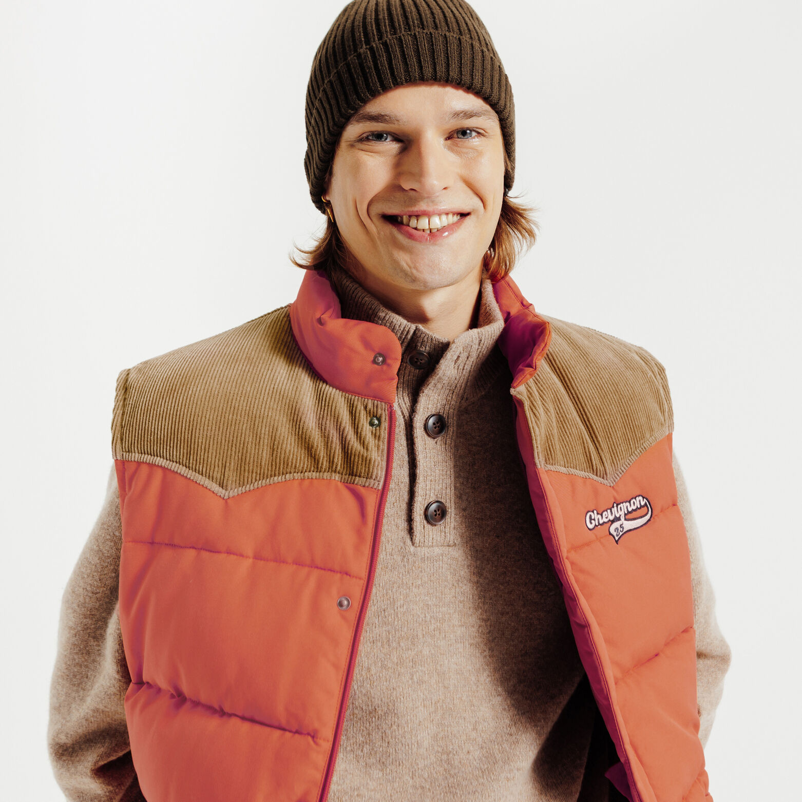 Chevignon x Jules bodywarmer