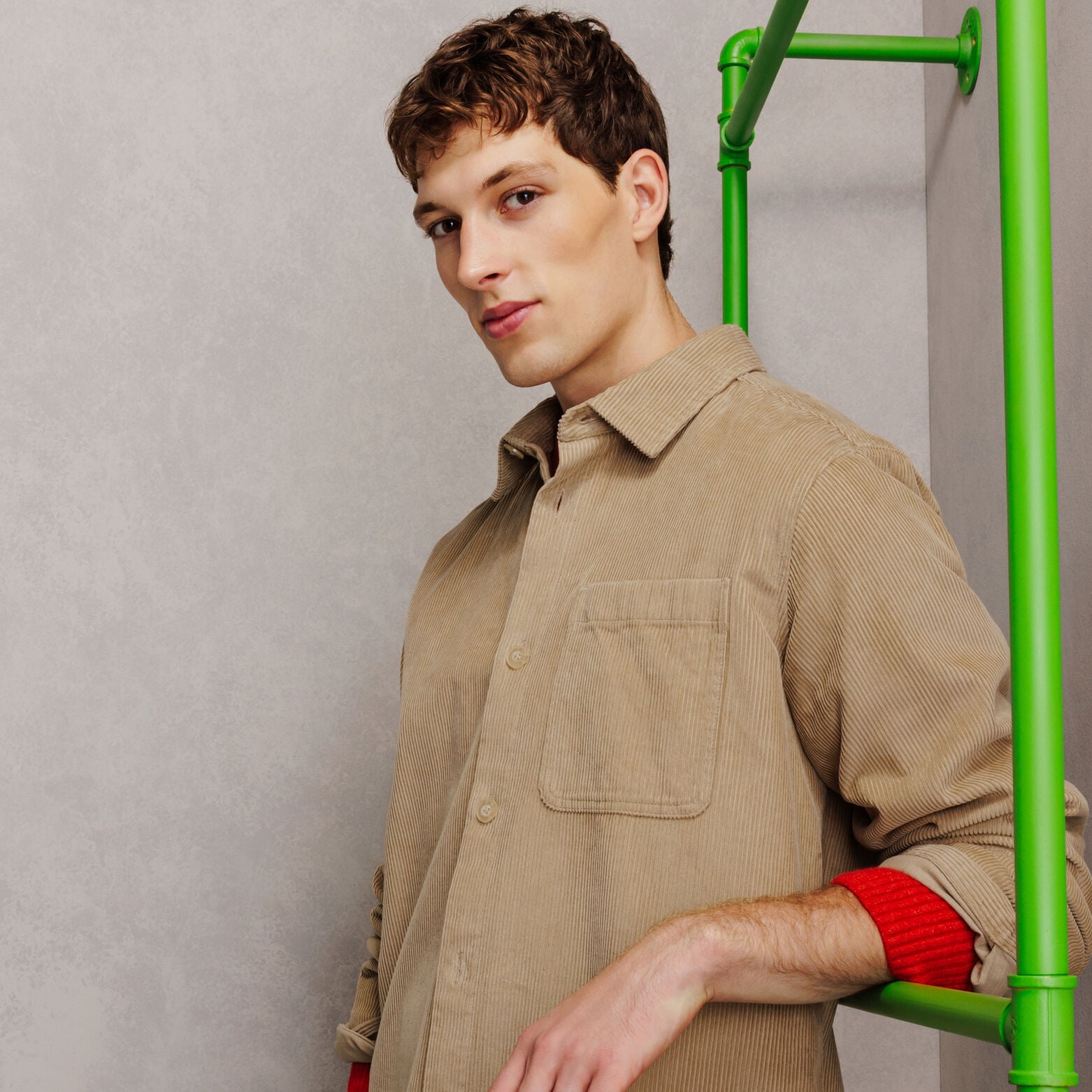 Surchemise en velours