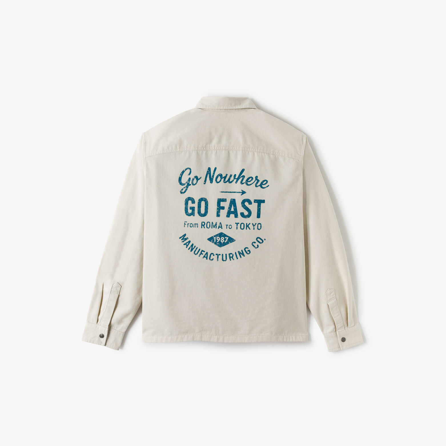 Surchemise en coton imprim&eacute;e