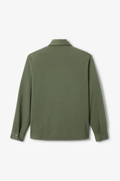 Surchemise en maille col fran&ccedil;ais