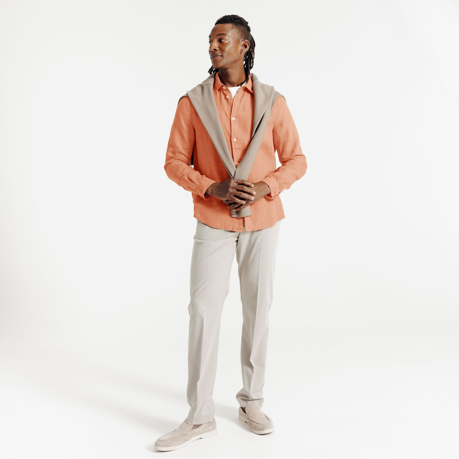 Chemise en lin regular