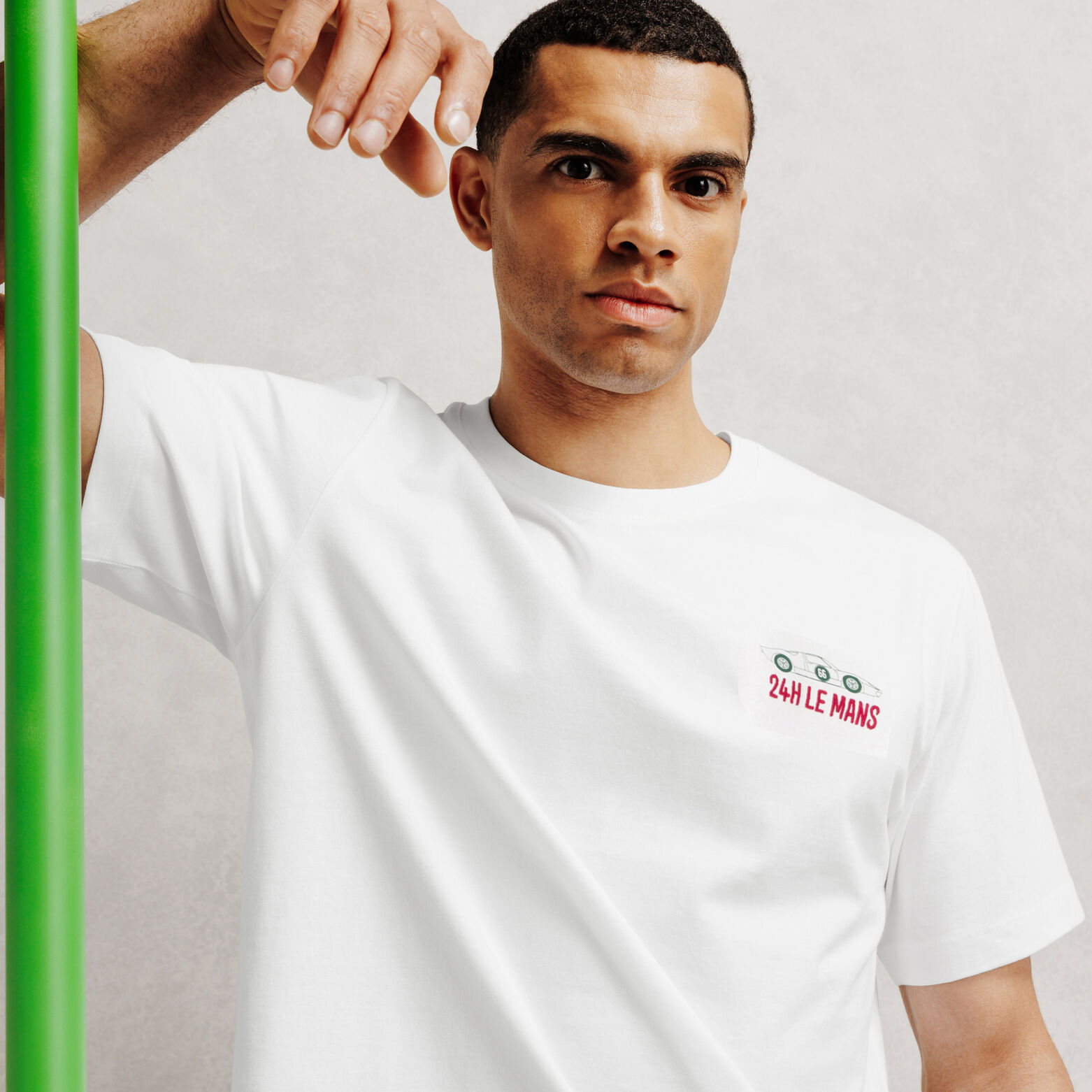 Tee shirt imprim&eacute; et brod&eacute; licence 24H le Mans