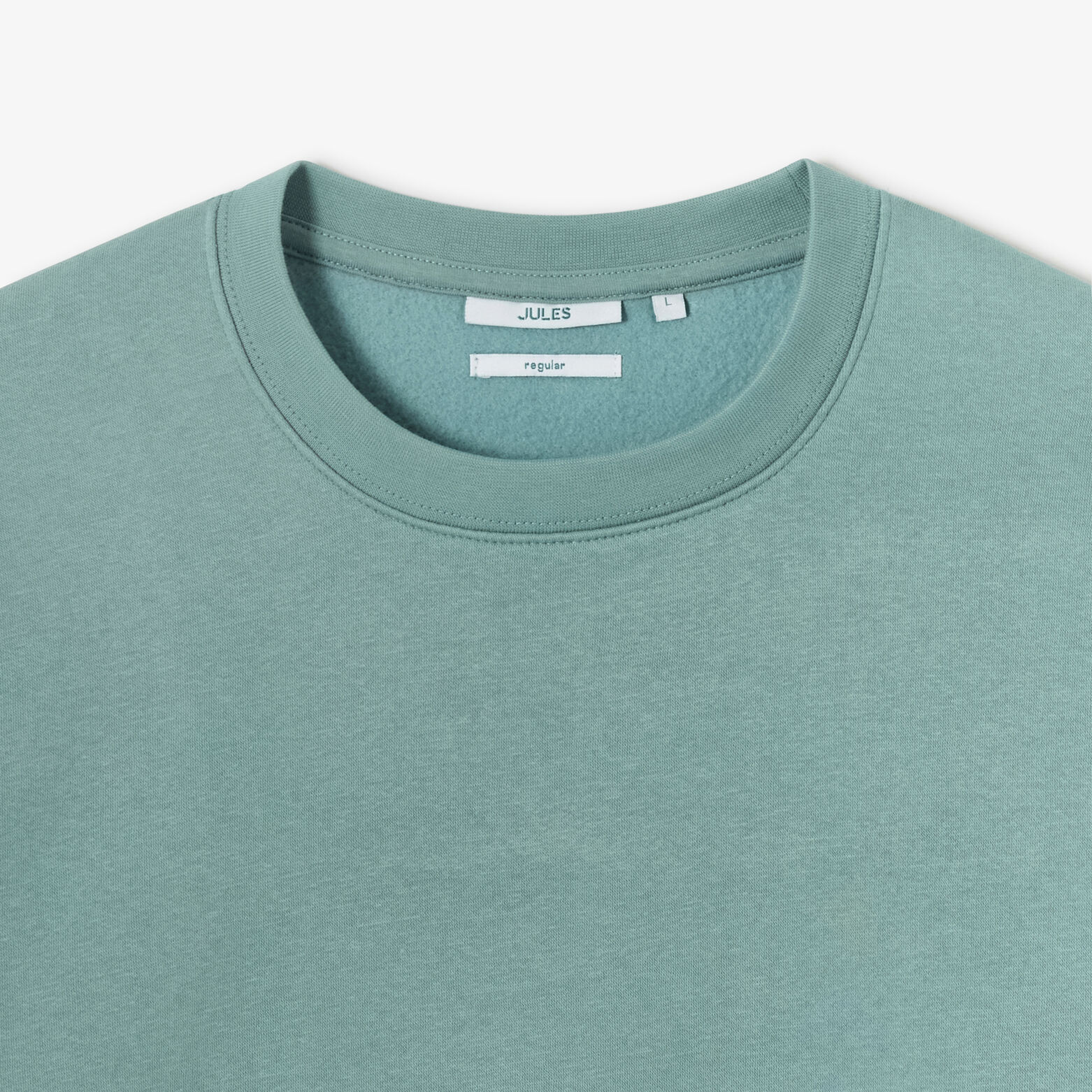 Sweat col rond uni