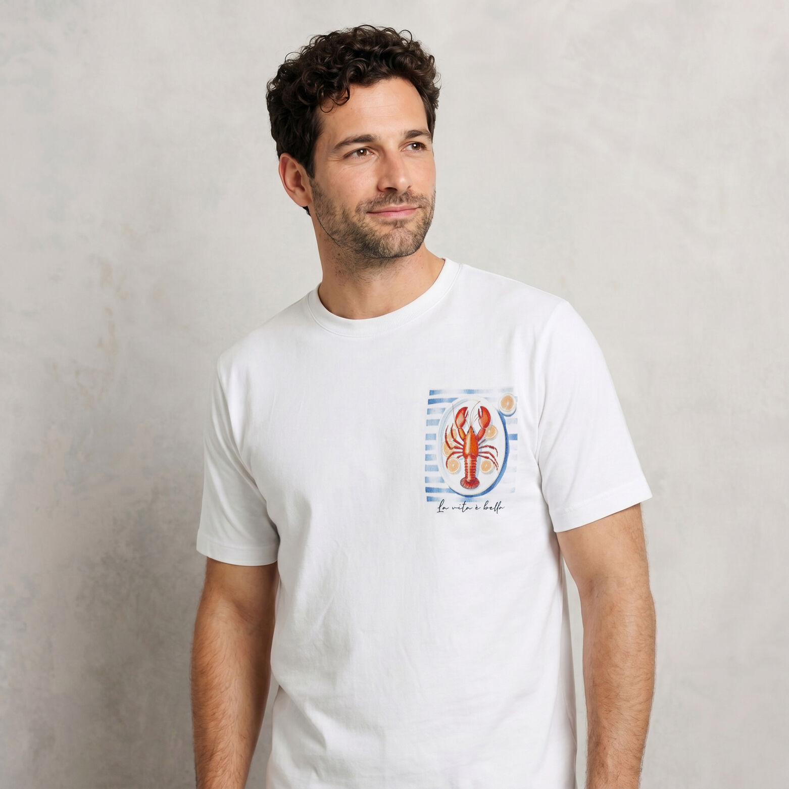 Tee shirt imprim&eacute; devant et dos