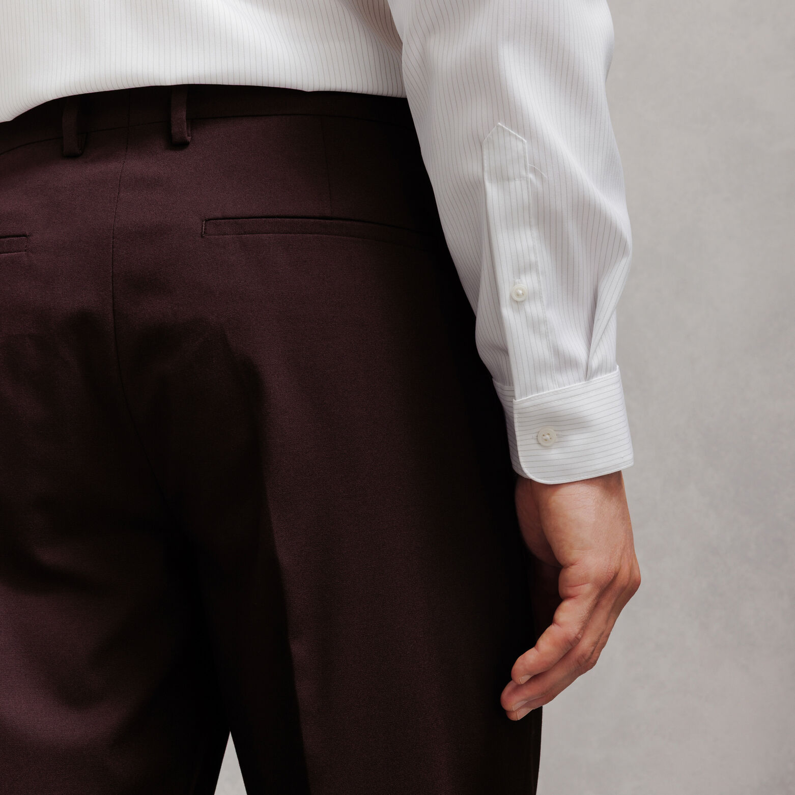 Pantalon de costume confort uni