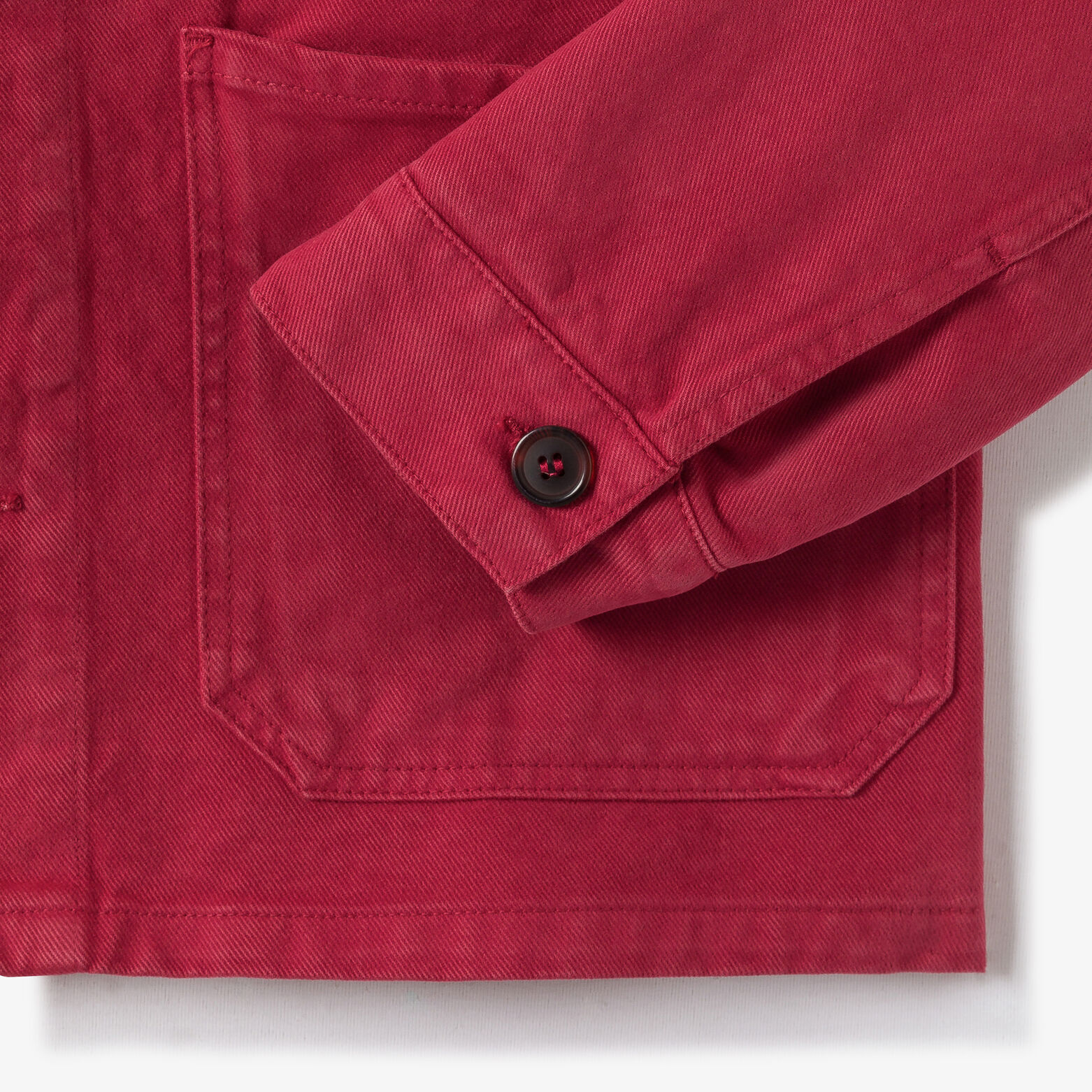 Veste col chemise boutonnée