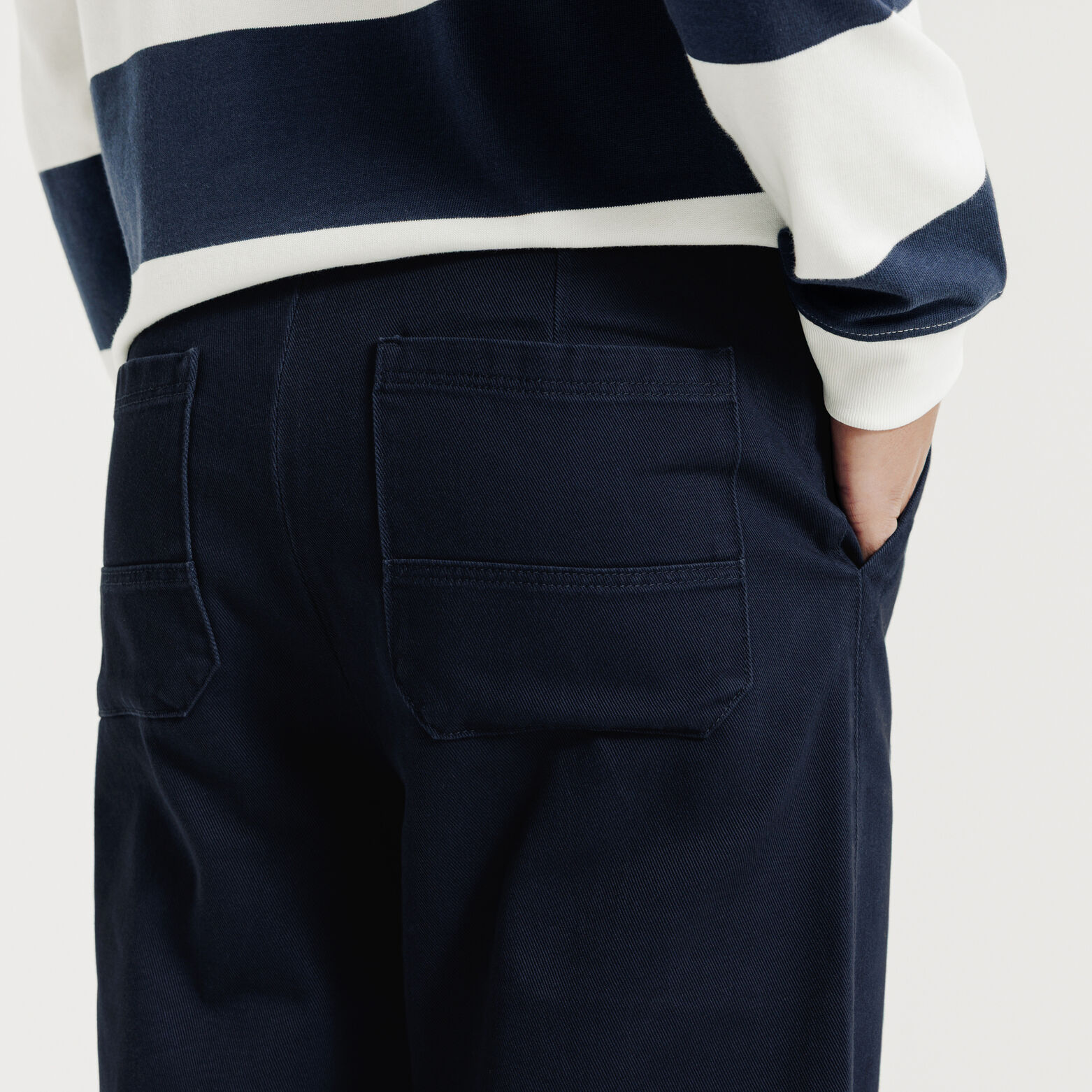 Loose fit chinobroek