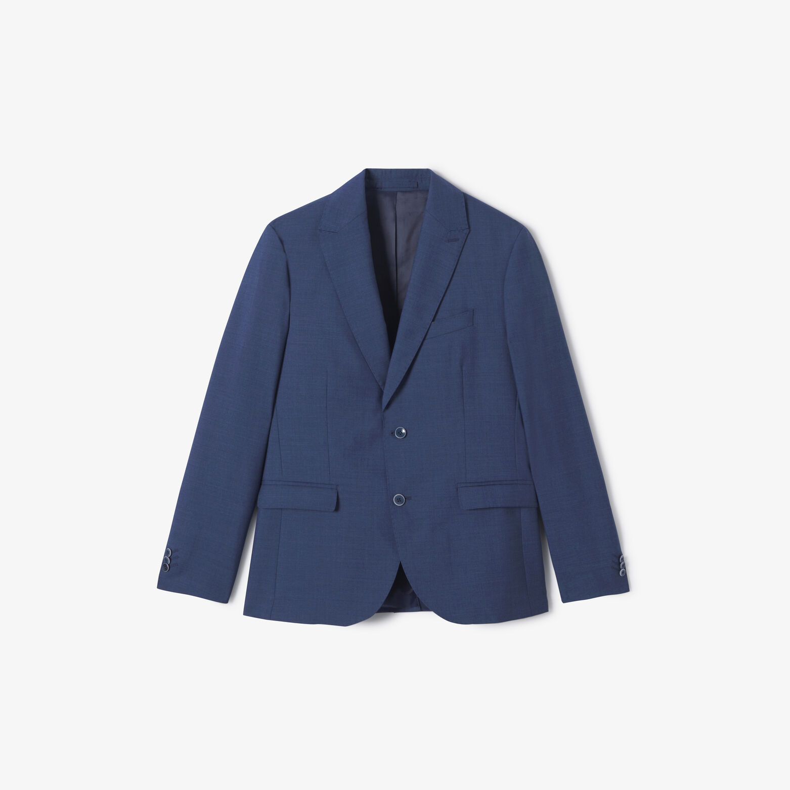Costume 2 pi&egrave;ces slim 100% laine italienne - Bleu