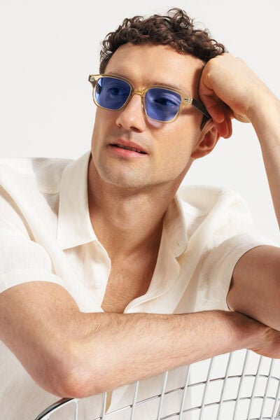 Lunettes de soleil bicolore