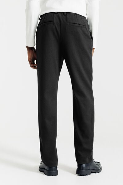 Pantalon chino tapered maille
