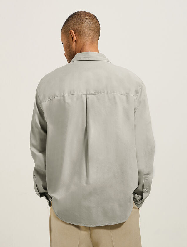 Chemise en coton twill