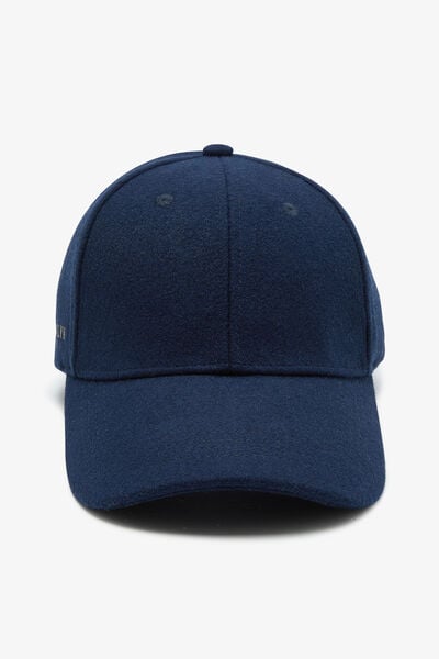 Casquette flanelle unie