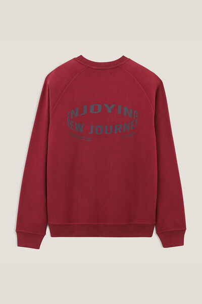 Sweat col rond imprimé