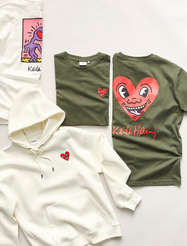 Tee shirt licence Keith Haring