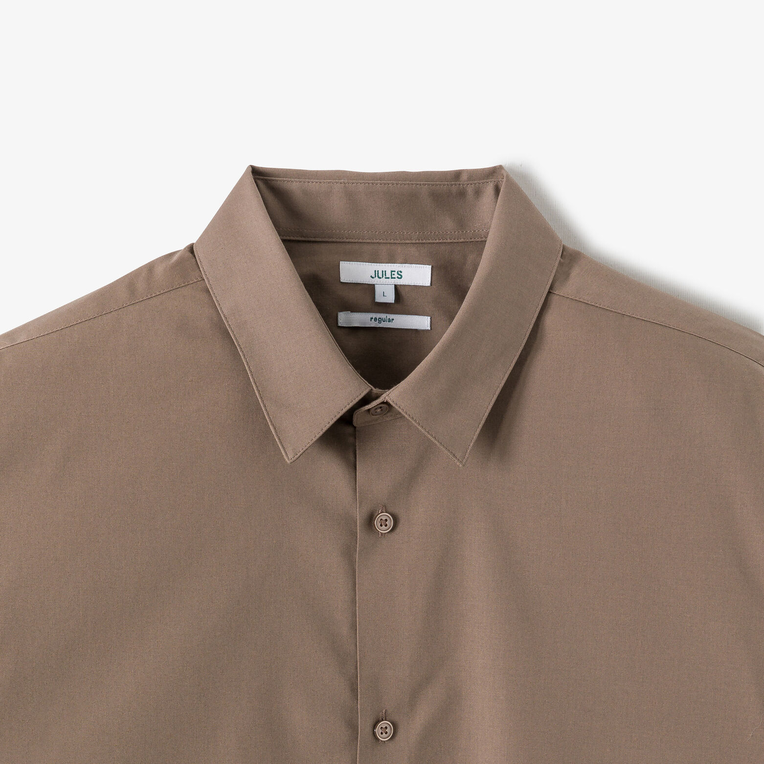 Chemise regular unie