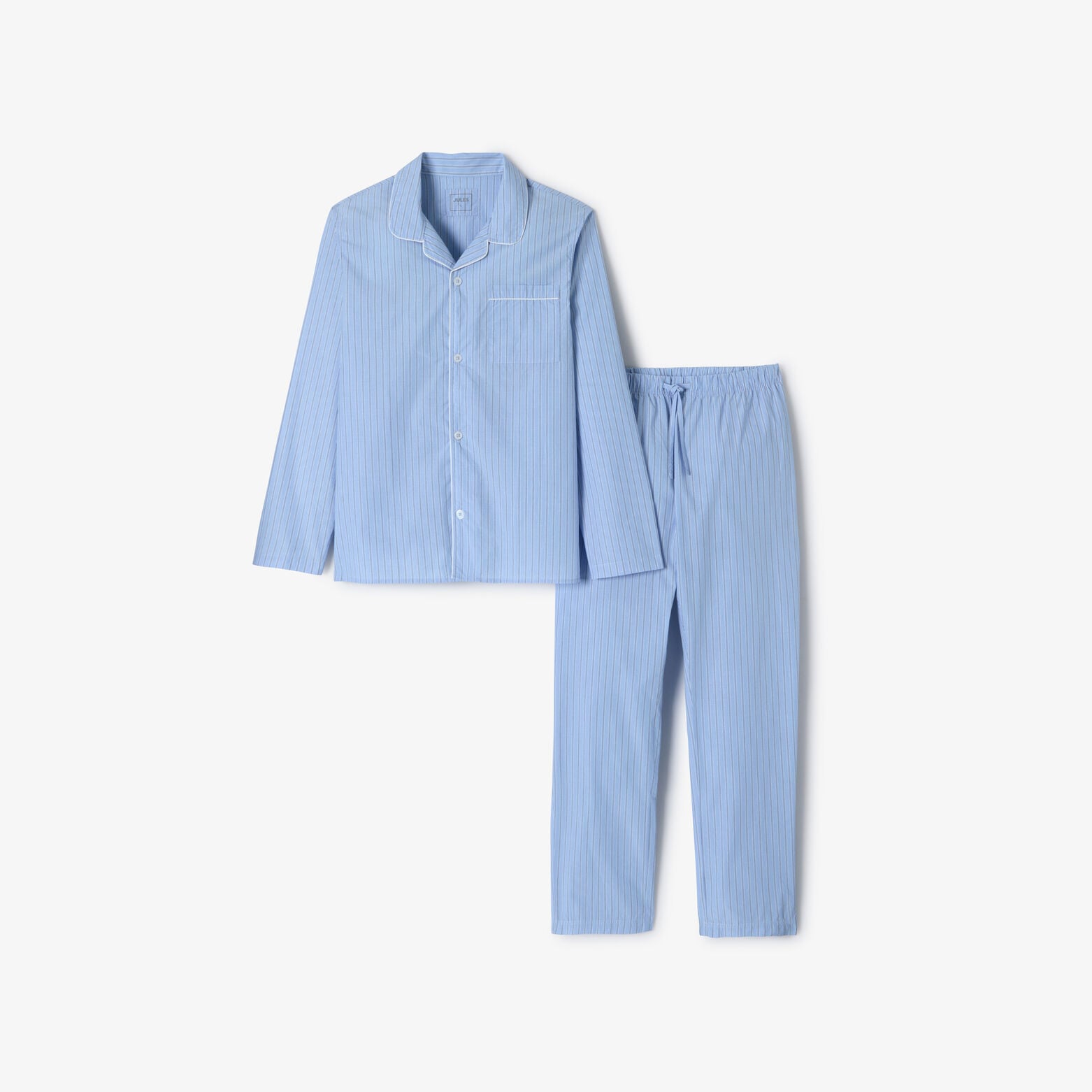 Gestreept pyjamaset