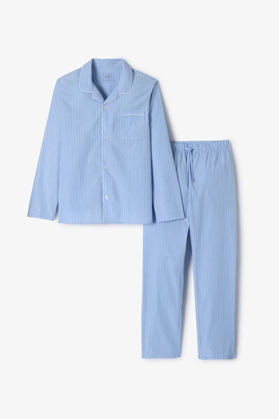 Gestreept pyjamaset