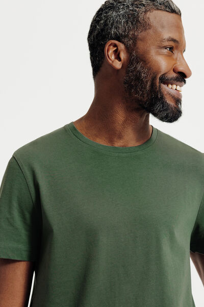 Basic T-shirt met ronde hals