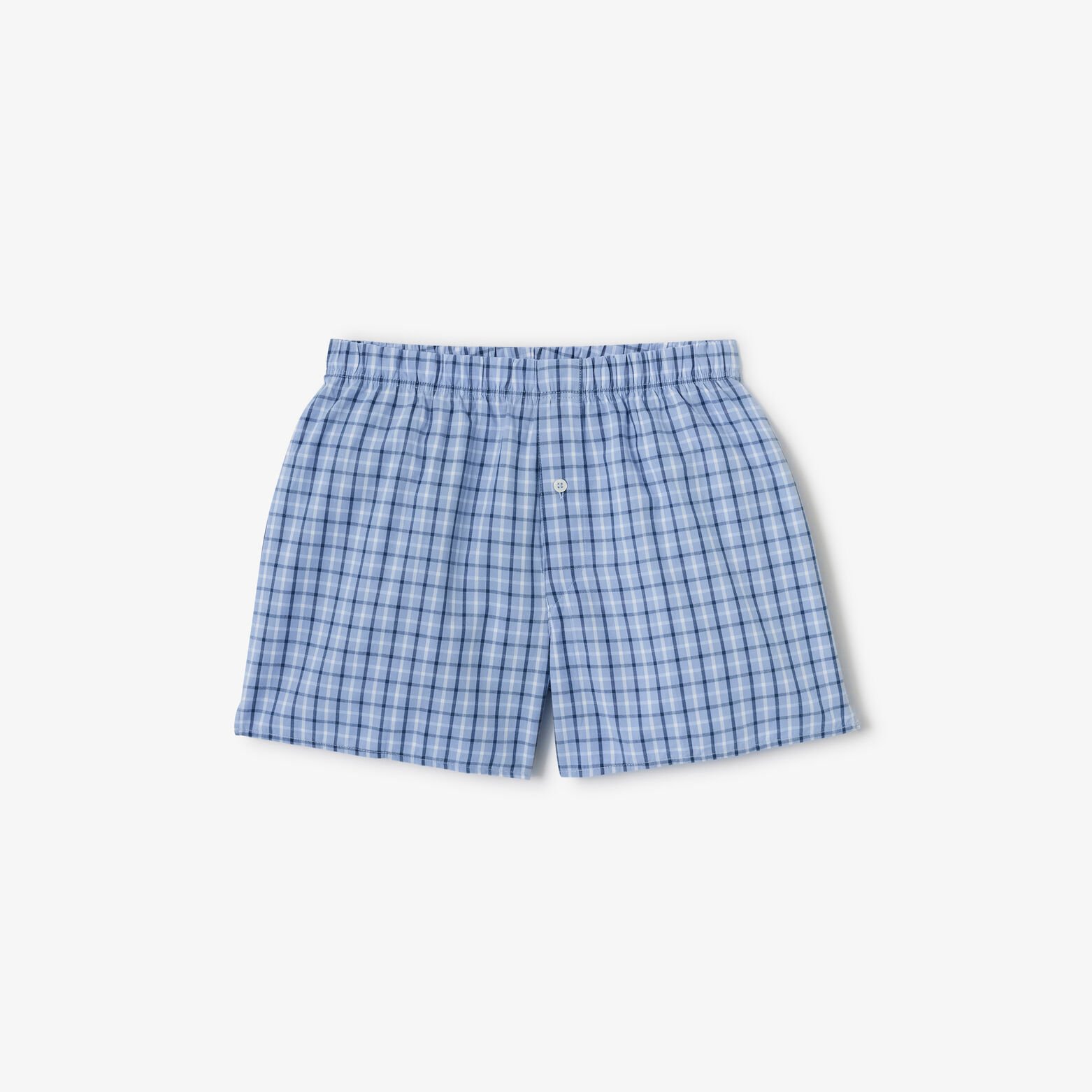 Cale&ccedil;on &agrave; carreaux en coton