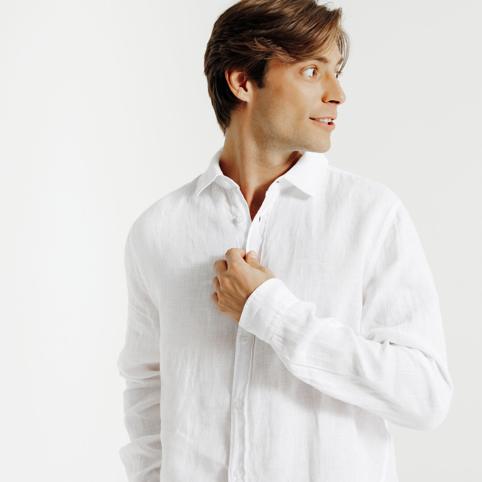 Chemise en lin regular