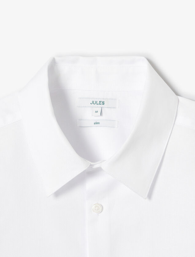 Chemise slim coton