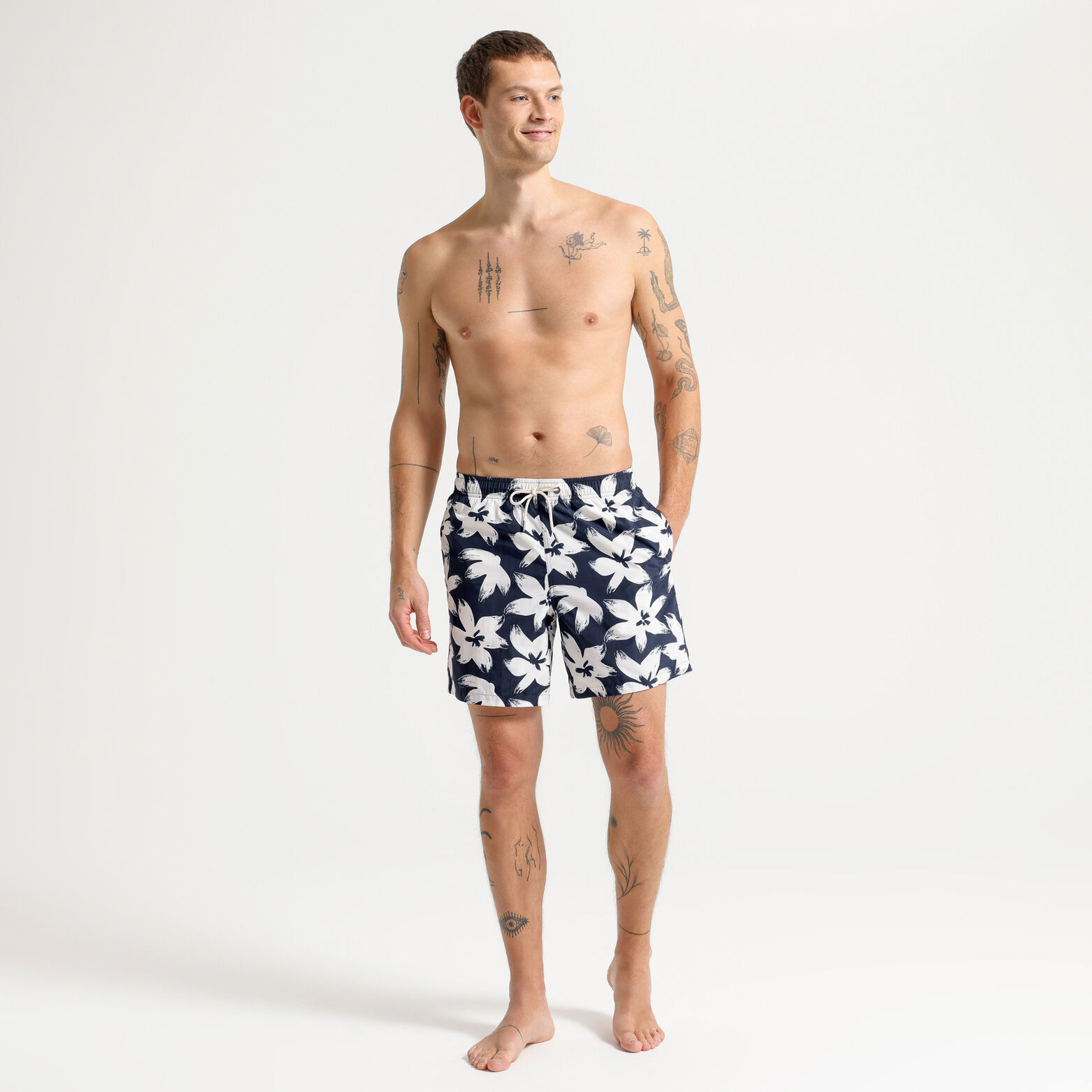 Maillot de bain imprim&eacute; fleuri