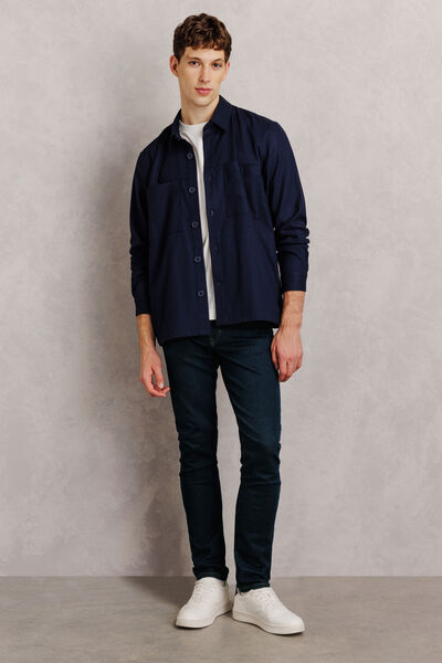 Jean slim urbanflex brut 4 longueurs