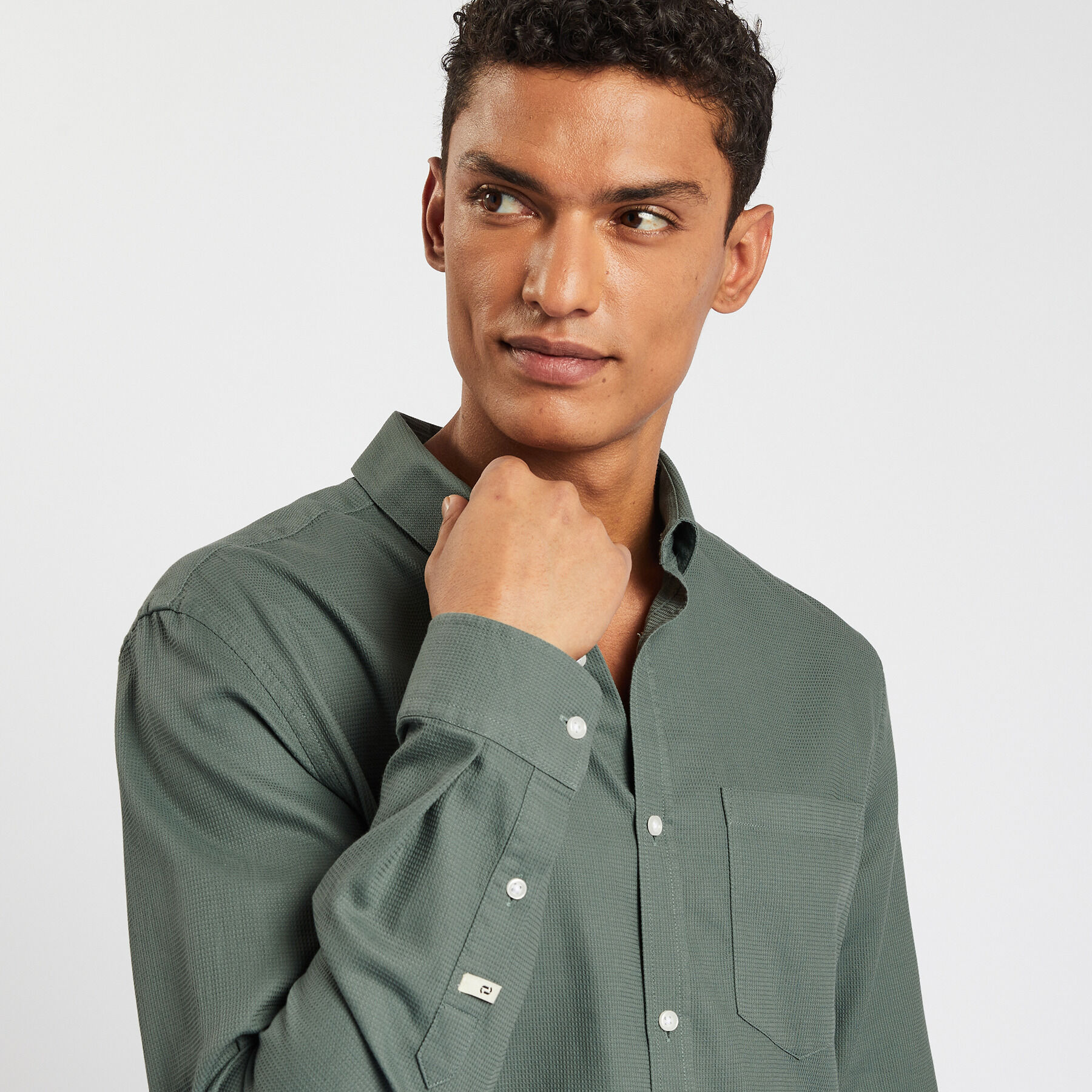 Chemise Homme JULES FITTED Rouge Et Bleu Taille XL - Occasion Très Bon état - Coton