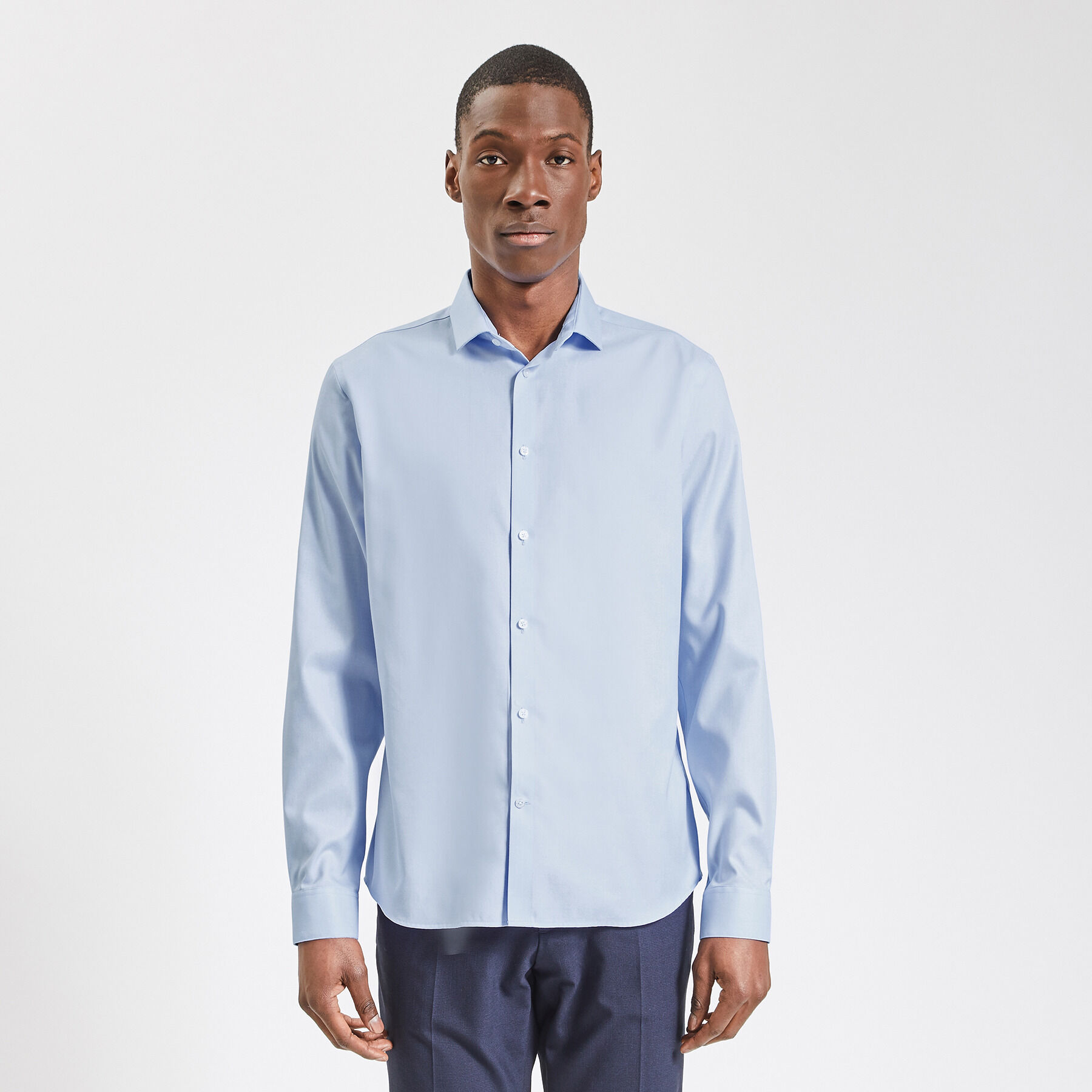 Chemise bouton sales de manchette jules