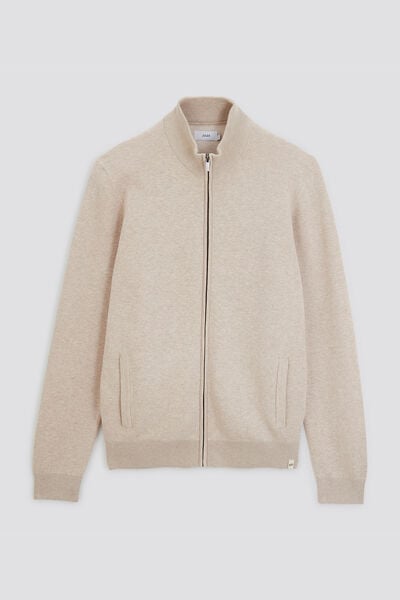 Sol’S Golden Gilet Homme Boutonné Col V - Cardigan Tricot Hiver Mi-Saison 49% Acrylique 49% Coton