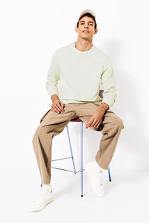 Sweat col rond texturé