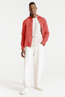 Chemise en lin regular