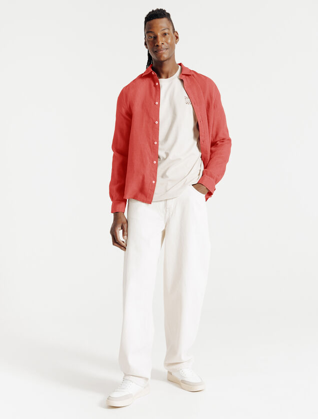 Chemise en lin regular