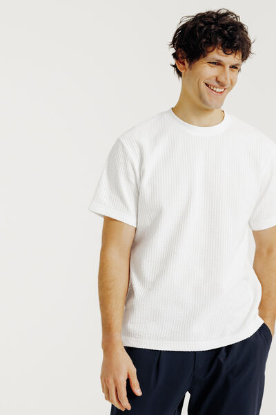 Tee shirt textur&eacute;