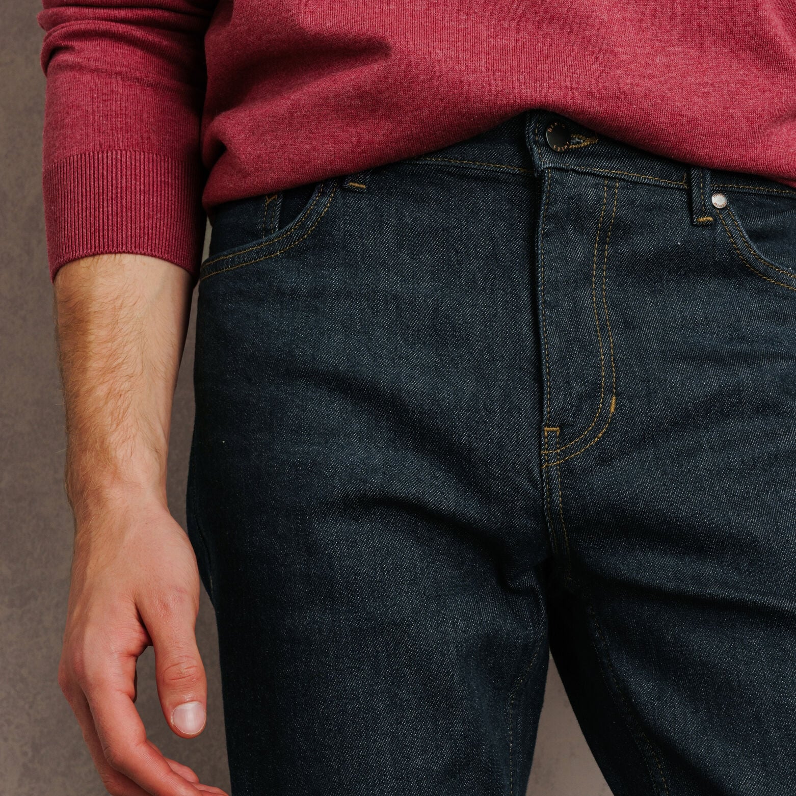 Jean straight brut
