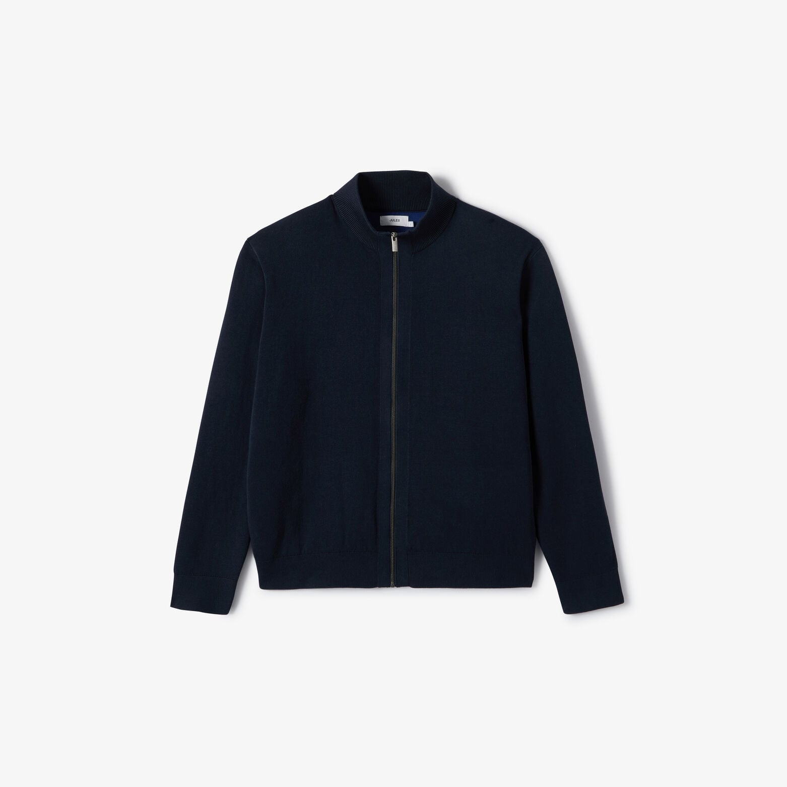 Gilet zipp&eacute; col montant