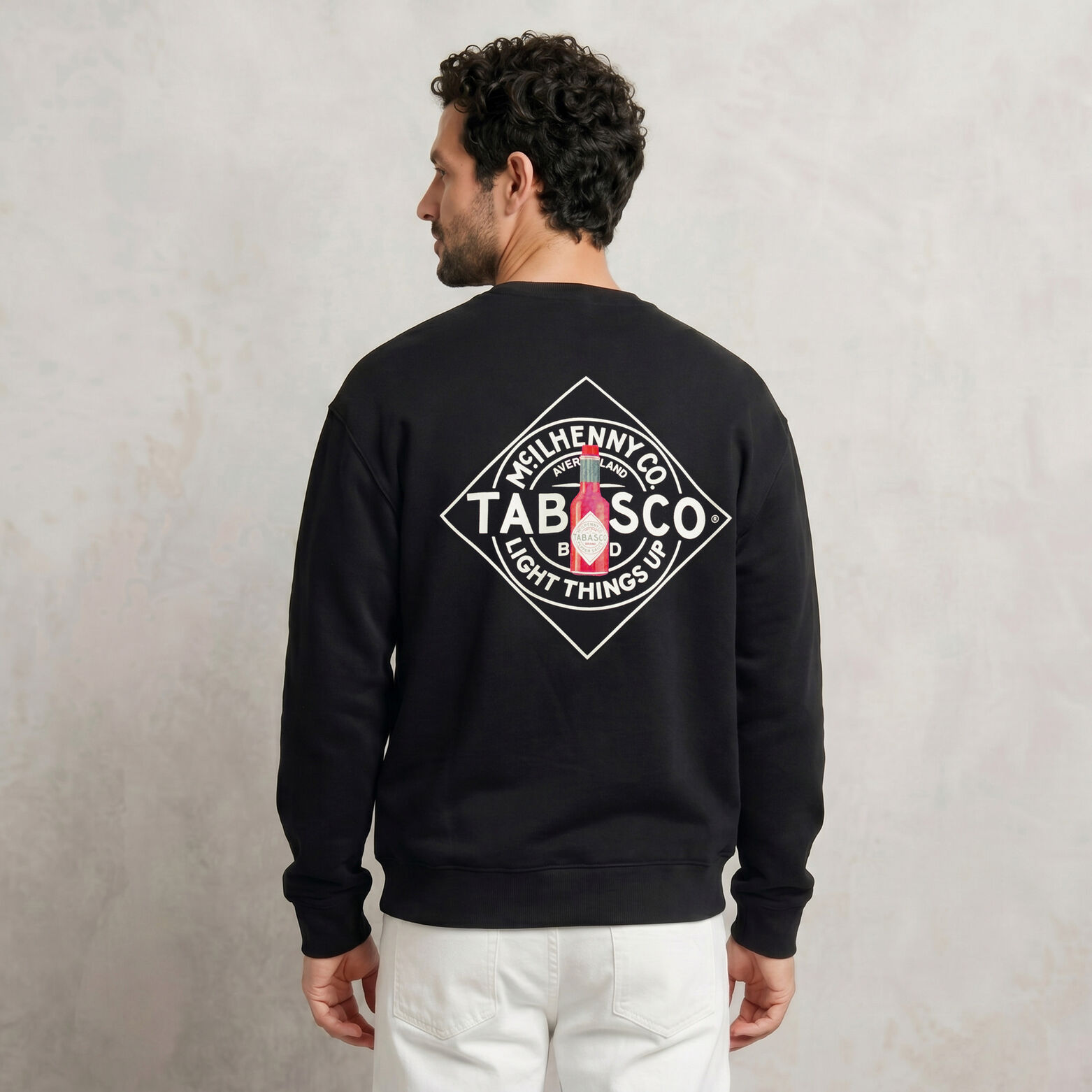 Sweat col rond licence Tabasco