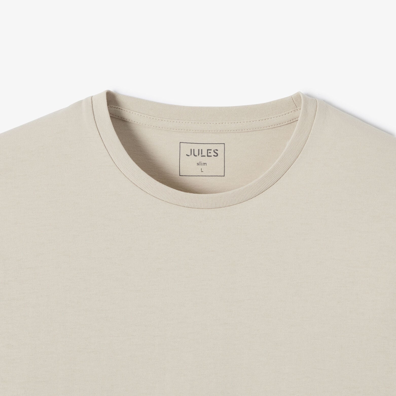 Tee shirt col rond en coton