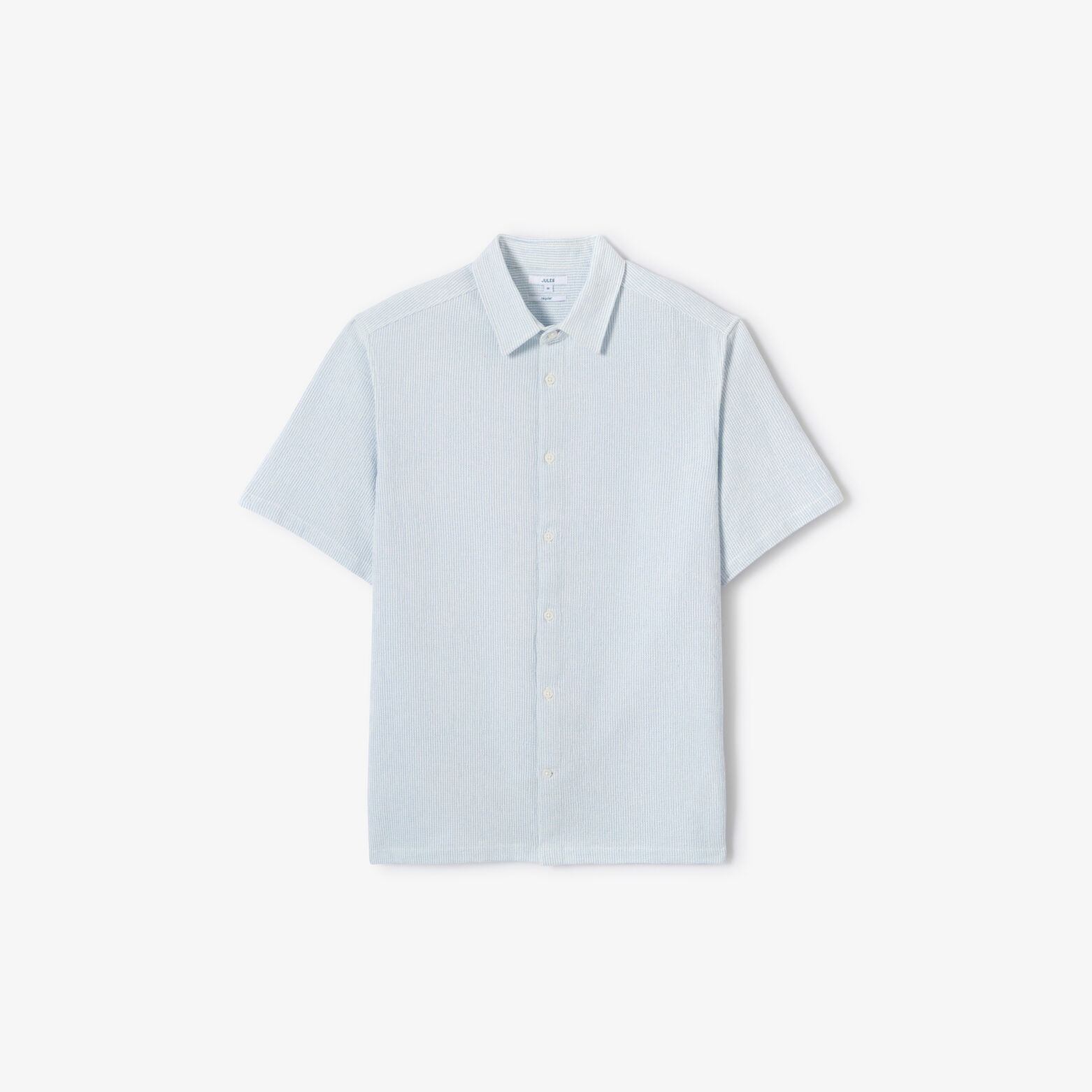 Effen gebreid hemdje in katoen 