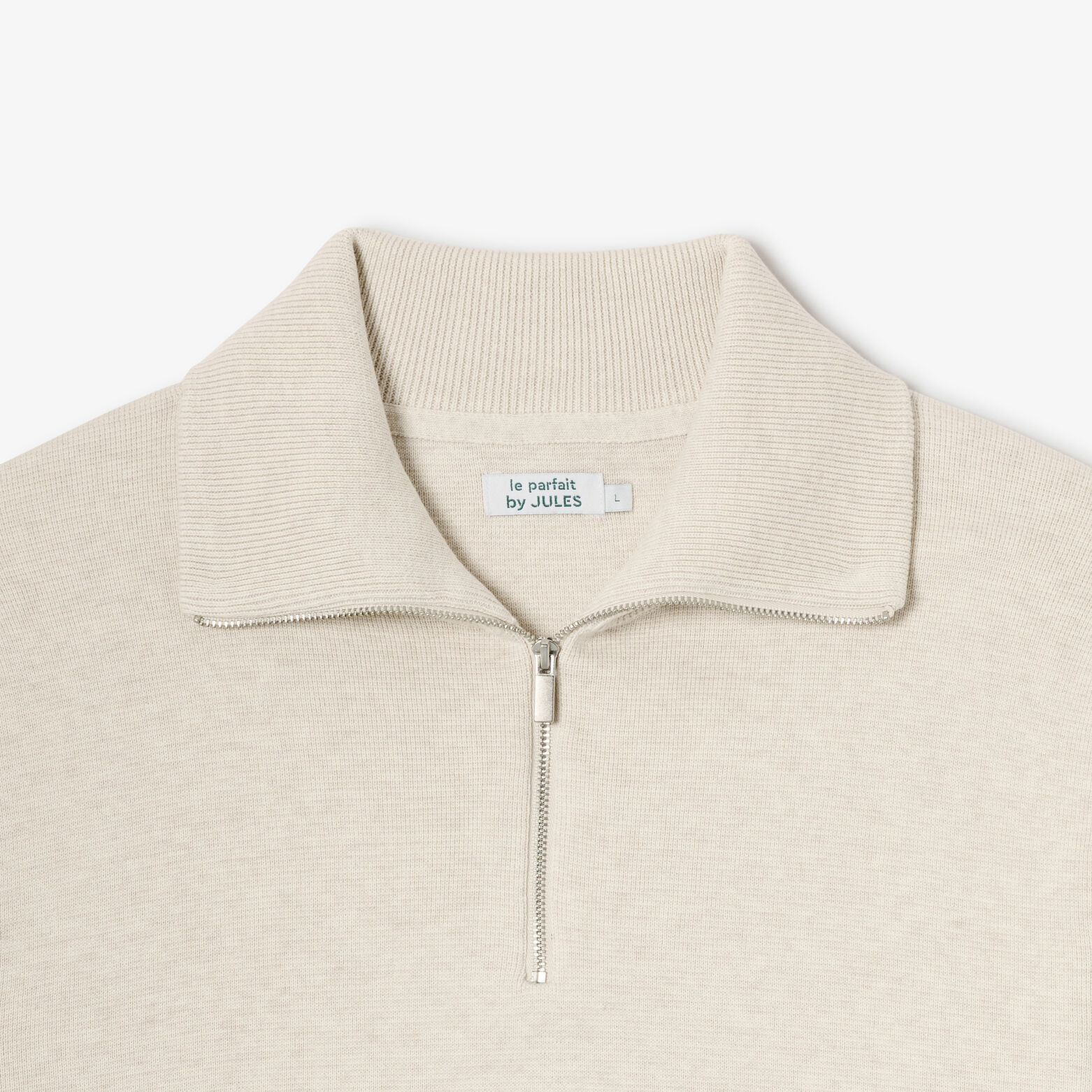 "Le Parfait by JULES" trui met truckerskraag
