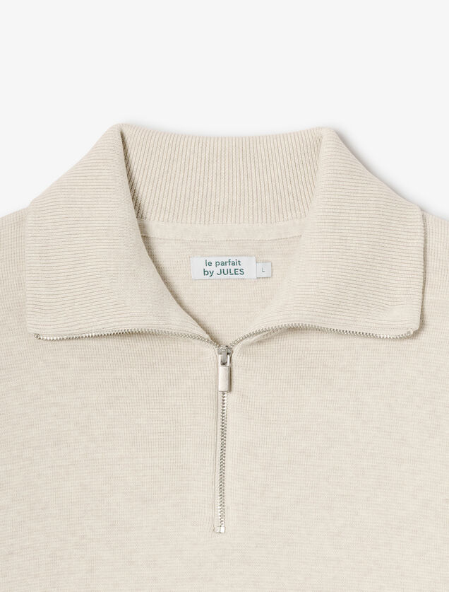 "Le Parfait by JULES" trui met truckerskraag